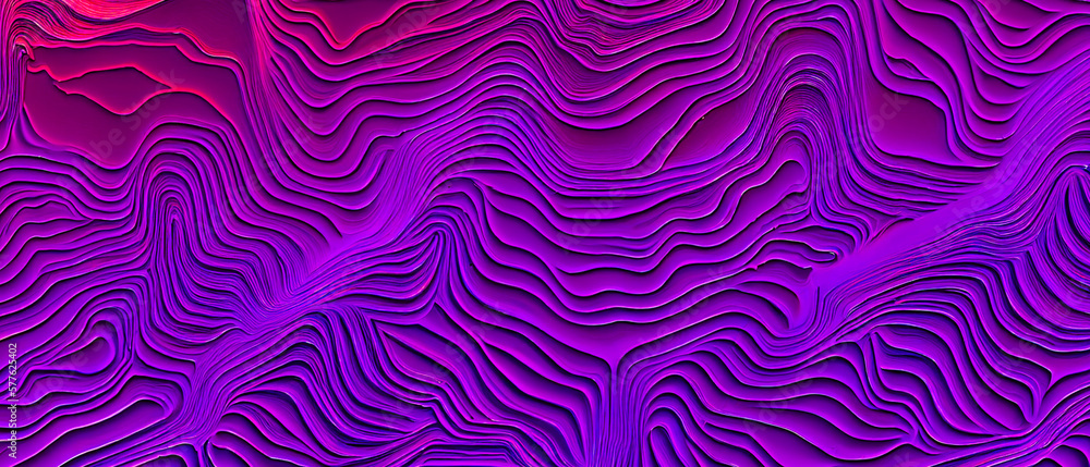 Poster abstract background consisting of geometric pattern. gradient color from violet to red. wide angle f