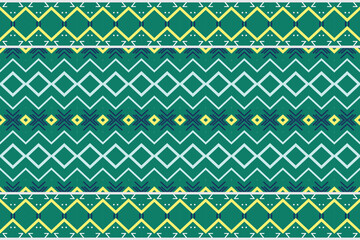 Indian ethnic pattern. Traditional ethnic patterns vectors It is a pattern geometric shapes. Create beautiful fabric patterns. Design for print. Using in the fashion industry.
