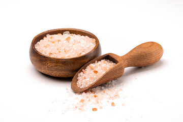 Himalayan salt on the spoon