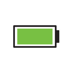 battery icon vector illustration 