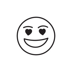 Emoji face icon set and Hand drawn sketch style. Doodle  Emoji with different emotion mood, angry, evil,  happy, sad, smile face. Hand drawn trendy Vector