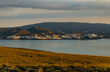 Playas de Fornell, pueblo costero del norte de Menorca 