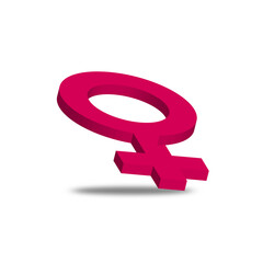international womens day icon 3d