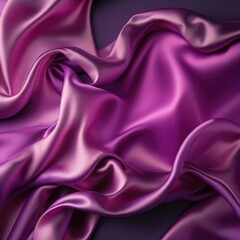 Fototapeta premium Satin Background, Luxury background for design. Web banner. Holiday, anniversary, valentine, birthday, christmas, Mother's Day.