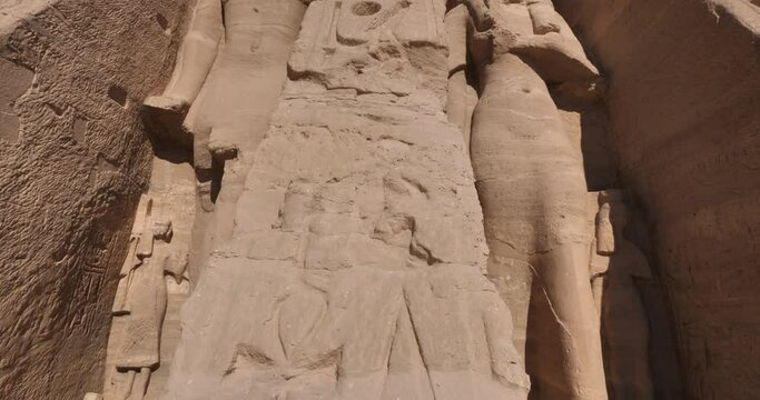 The small temple of Hathor and Nefertari, Abu Simbel, upper Egypt