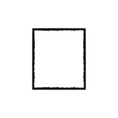 Grunge frame black and white texture