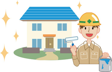 塗装工事 ペイント/住宅/壁