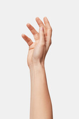 Beauty female hand