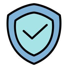 Secure online shopping icon