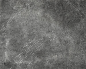 Grey grunge texture background with scratches and stains - obrazy, fototapety, plakaty