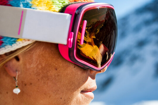 Skier in Portillo, Chile