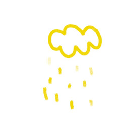 glitter isolated icon star glitter line splash bomb diamond to decorate on work text bubble violet red blue water drop  yellow cloud and rain