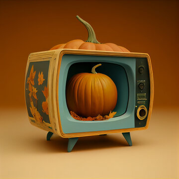 pumpkin tv radio, generative ai