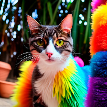 Gatito fiestero