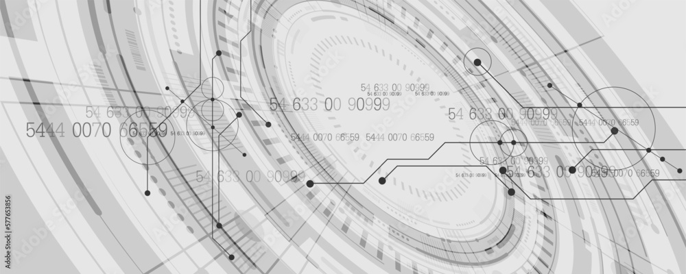 Poster concept abstract white background image of technology and information network communication banner d