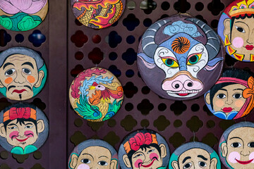 pattern with Vietnam art