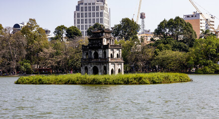 structure in an island