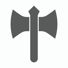 axe icon, pickaxe vector, ice axe illustration