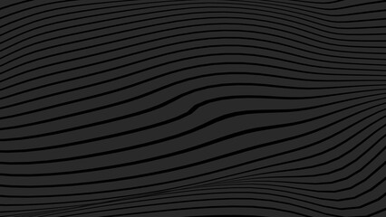Abstract gray black color lines wave pattern texture background. Use for graphic design about fashion cosmetic summer holiday business concept.
