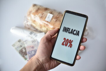 Wysoka inflacja i coraz droższe zakupy spożywcze