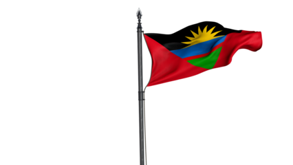 Antigua And Barbuda, Country Flag