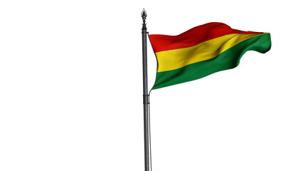 Fototapeta na wymiar Bolivia, Plurinational State of Bolivia, Country Flag