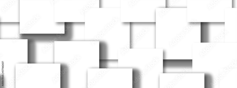 Poster abstract background with white and gray color technology modern background design . geometric backgr