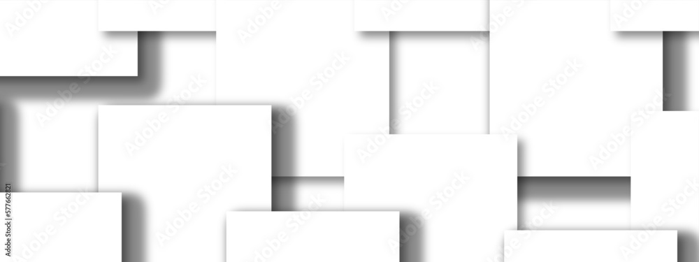 Poster abstract background with white and gray color technology modern background design . geometric backgr