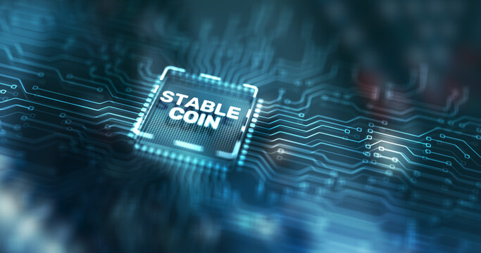 Stable Coin. Stablecoins Cryptocurrencies Stable Market Price Value Coin Currency