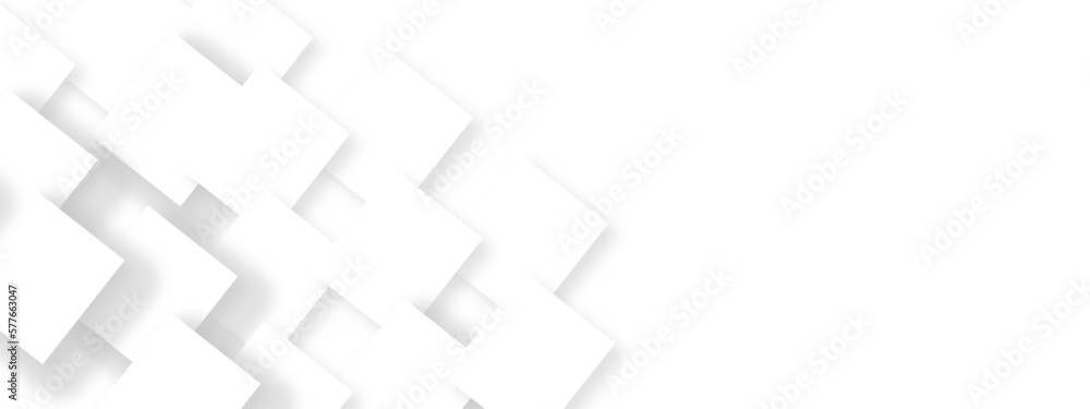 Poster abstract background with white and gray color technology modern background design . geometric backgr