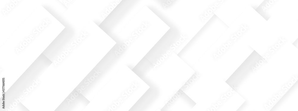 Poster abstract background with white and gray color technology modern background design . geometric backgr