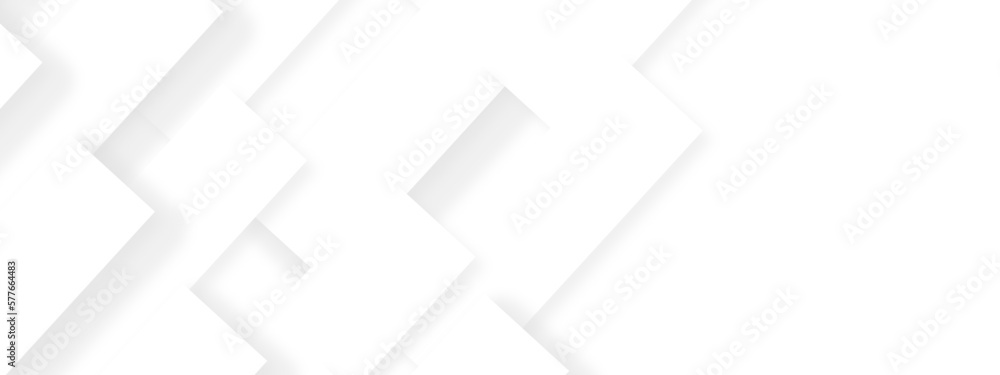 Poster abstract background with white and gray color technology modern background design . geometric backgr