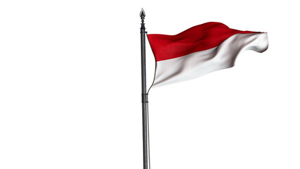Fototapeta na wymiar Indonesia, Republic of Indonesia, Country Flag
