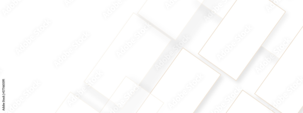 Poster abstract background with white and gray color technology modern background design . geometric backgr