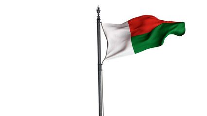Madagascar, Republic of Madagascar, Country Flag