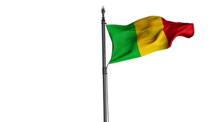 Mali, Republic of Mali, Country Flag
