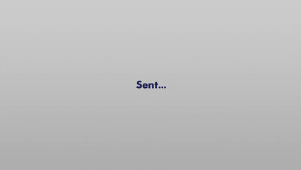 Obraz premium Mail Sending 3D Animation V10 ( 3D Illustration )