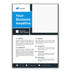 Corporate Business flyer template vector design, Flyer Template Abstract shape used for business poster layout, IT Company flyer, corporate banners, and leaflets. Graphic design layout with triangle