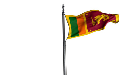 Sri Lanka, Democratic Socialist Republic of Sri Lanka, Country Flag
