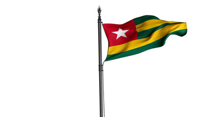 Togo, Republic of Togo, Country Flag