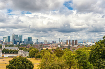 Greenwich Park and National Maritime Museum, Gardens, University of Greenwich, Old Royal Naval...