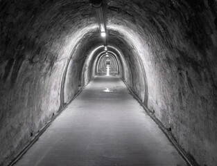 Tunnel Gric in Zagreb old town, Croatia