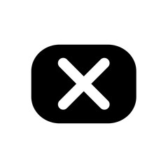 Obraz premium cross icon