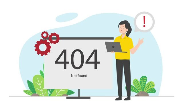 Saleswoman reported the problem of the website crashing