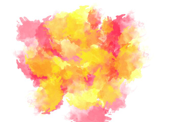 Fototapeta premium abstract watercolor Abstract art, Colorful Art Background, watercolor splatter, splash, Colorful dust, PNG, Transparent 