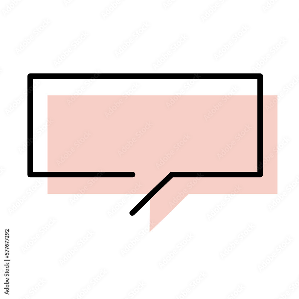 Poster Chat design element for web interface