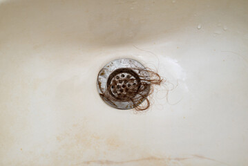 Bathroom bathtub sink drain protector hair catcher