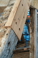 Timber frame conservation, and repair of old buildings