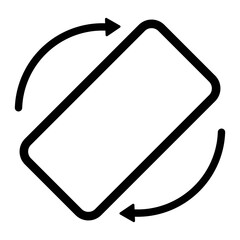 Rotate Your Phone Landscape  Icon