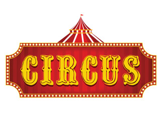 Carnival - Vintage circus Board © neelstock